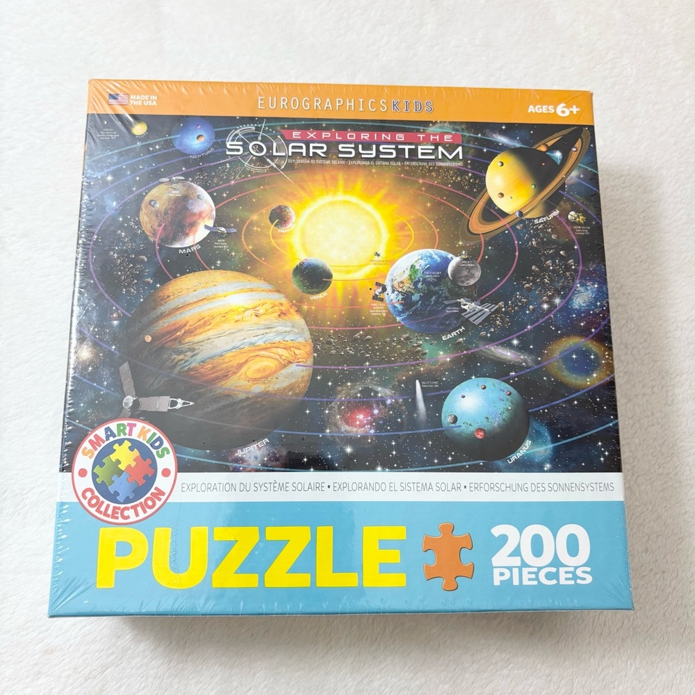 EuroGraphics‎ Exploring The Solar System Puzzle-200 Pieces